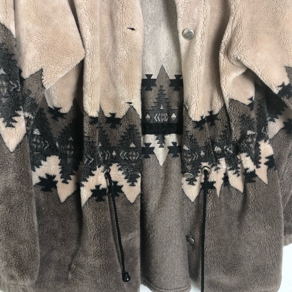 VINTAGE Black Diamond Soft n Cozy Mountain Jacket - Picture 4 of 7